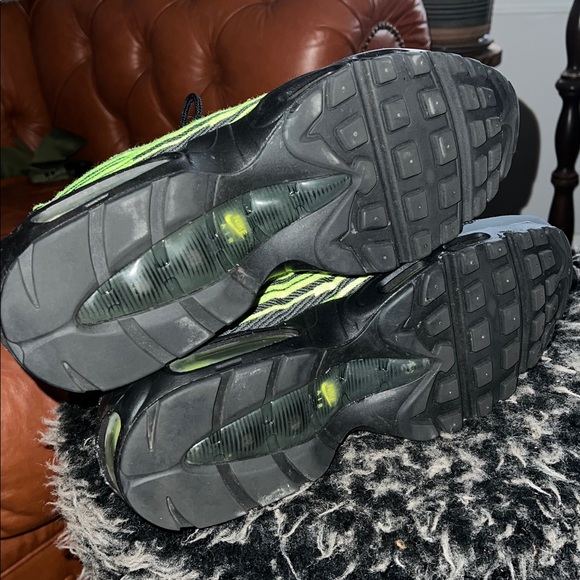 Nike air max jacquard black volt black sneaker shoes men’s 11 - Picture 7 of 10